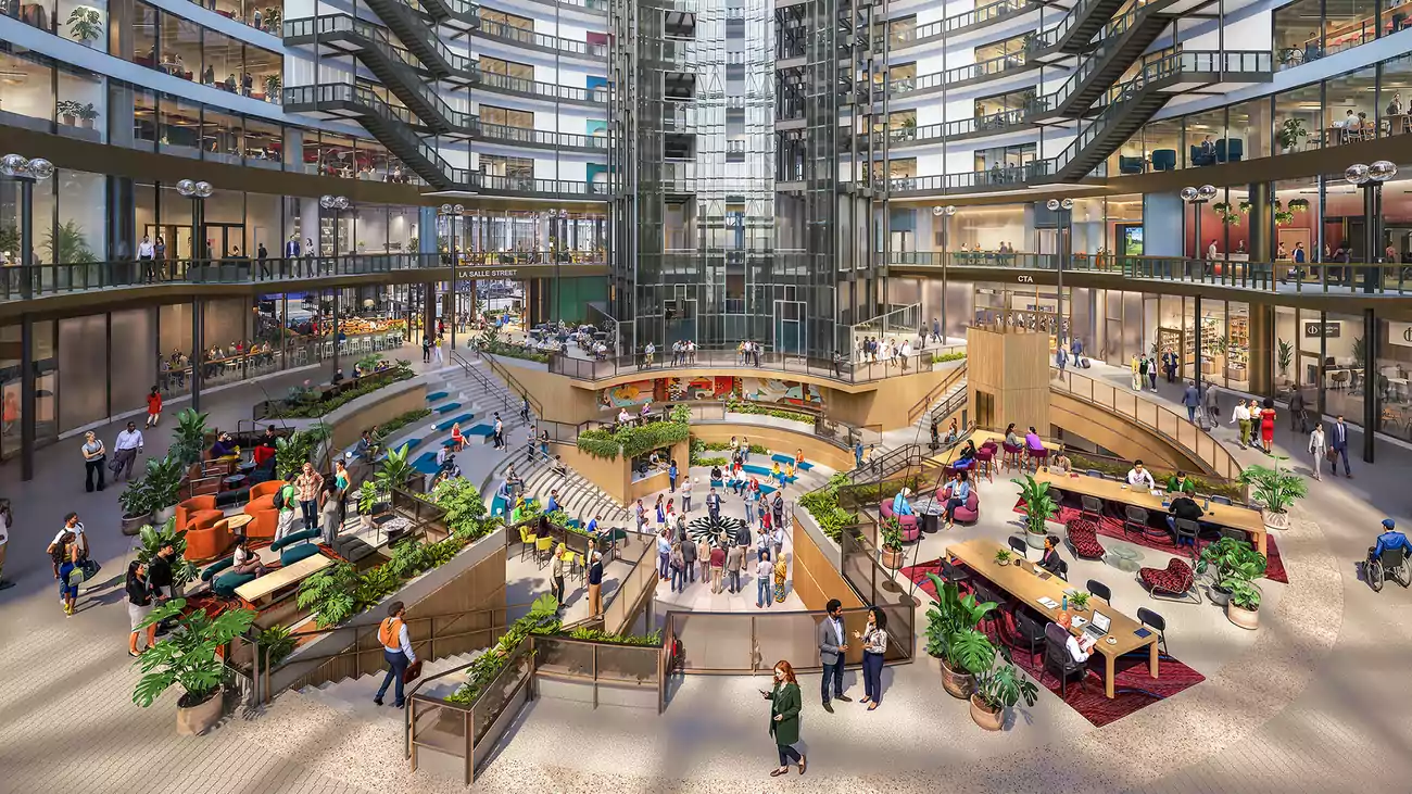 A Google 2028-ra újítja fel Chicago ikonikus Thompson Centerét